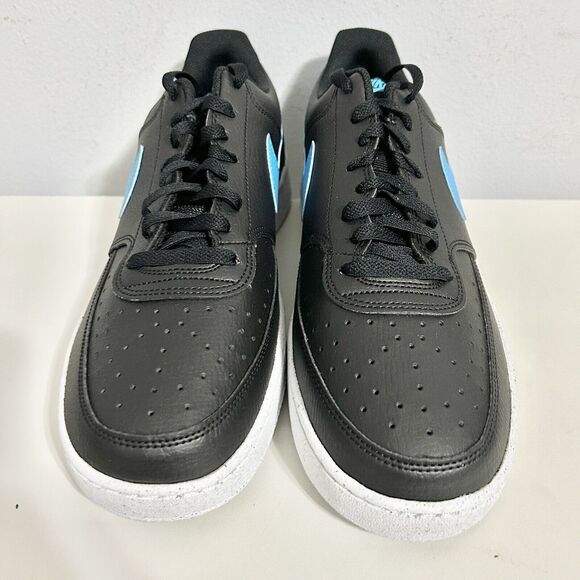 Nike Court Vision Low Next Nature “Black Laser Blue” Men’s Size 11.5-12 Sneakers - Picture 3 of 8